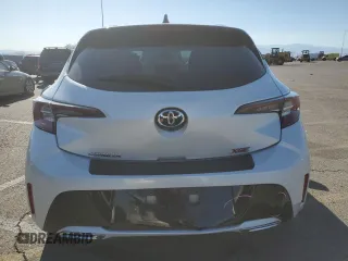 2021 Toyota Corolla Hatchback XSE with VIN JTNC4MBE4M3140666, listed as a Copart auction lot 75872214 with 56,456 mi miles and Salvage Title. Bid and sale history available at carsss.com. Image 6.