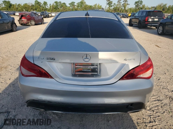 2018 Mercedes-Benz CLA 250 with VIN WDDSJ4GB0JN508502, listed as a Copart auction lot 52916775 with 59,591 mi miles and Salvage Title. Bid and sale history available at DreamBid. Image 6.