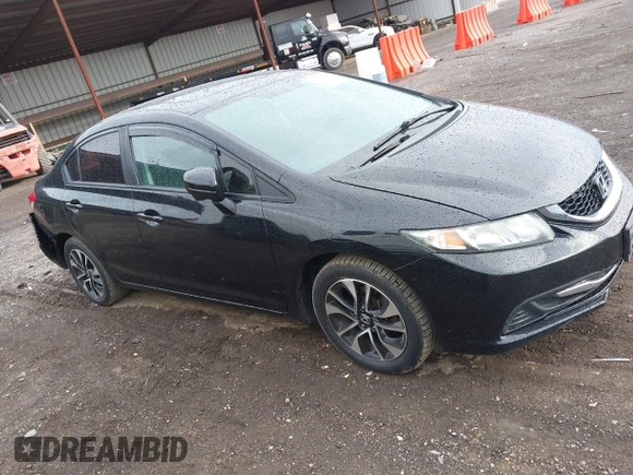 2015 Honda Civic EX with VIN 19XFB2F80FE044058, listed as a IAAI auction lot 42108396 with 134,515 mi miles and . Bid and sale history available at carsss.com. Image 13.