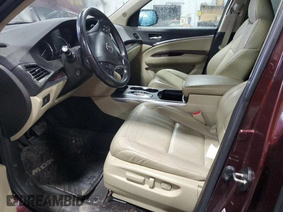 2016 Acura MDX Technology с VIN 5FRYD3H45GB018519, выставлен на аукционе Copart как лот 56639715 с пробегом Не указан миль и Чистый • Clean title. История ставок и продаж доступна на DreamBid. Изображение 7.