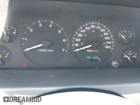 2004 Jeep Grand Cherokee Laredo with VIN 1J4GX48S94C222249, listed as a IAAI auction lot 42598242 with 196,745 mi miles and . Bid and sale history available at DreamBid. Image 7.