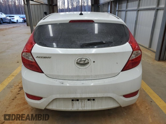 2017 Hyundai Accent SE with VIN KMHCT5AE6HU315915, listed as a Copart auction lot 88300555 with 135,428 mi miles and Salvage Title. Bid and sale history available at carsss.com. Image 6.