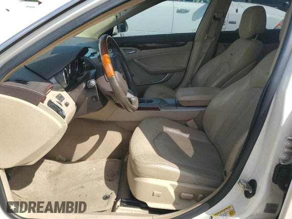 2011 Cadillac CTS Premium with VIN 1G6DS5ED2B0166031, listed as a Copart auction lot 63663675 with 158,709 mi miles and Salvage title. Bid and sale history available at DreamBid. Image 7.