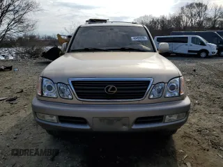 2002 Lexus LX 470 z VIN JTJHT00W323520240, wystawiony jako Copart lot #46495595 z przebiegiem 187 788 mil mil oraz Szkoda całkowita • Salvage title. Historia ofert i sprzedaży dostępna na DreamBid. Obrazek 5.
