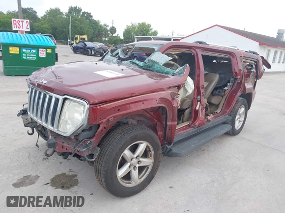 2008 Jeep Liberty Limited with VIN 1J8GN58K58W233330, listed as a IAAI auction lot 39381193 with 213,205 mi miles and . Bid and sale history available at carsss.com. Image 6.