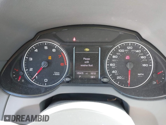 2012 Audi Q5 Premium Plus с VIN WA1DKAFPXCA091938, выставлен на аукционе IAAI как лот 42465442 с пробегом 105 470 миль миль и . История ставок и продаж доступна на DreamBid. Изображение 7.