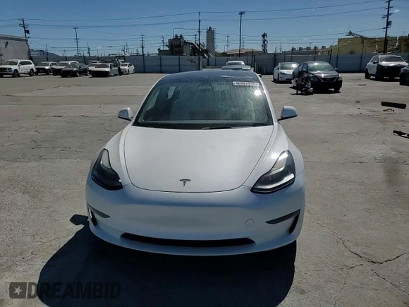 2022 Tesla Model 3 with VIN 5YJ3E1EAXNF203914, listed as a Copart auction lot 46982935 with 70,766 mi miles and Salvage Title. Bid and sale history available at DreamBid. Image 11.