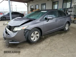 2014 Honda Civic LX z VIN 19XFB2F5XEE275330, wystawiony jako Copart lot #54746535 z przebiegiem 214 342 mil mil oraz Szkoda całkowita • Salvage title. Historia ofert i sprzedaży dostępna na DreamBid. Obrazek 1.