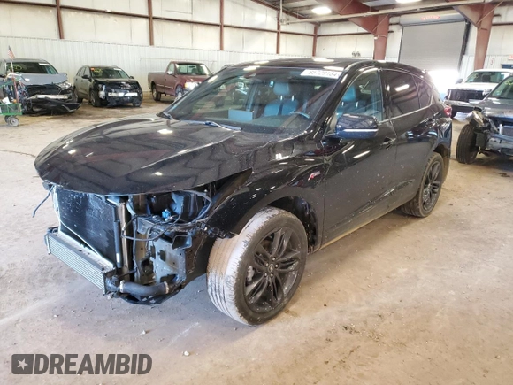2022 Acura RDX w/A-Spec Package with VIN 5J8TC2H6XNL011958, listed as a Copart auction lot 85729184 with 41,419 mi miles and Salvage Title. Bid and sale history available at carsss.com. Image 1.