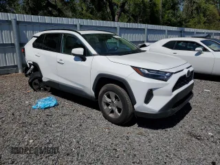 2023 Toyota RAV4 XLE with VIN 2T3W1RFVXPC216198, listed as a Copart auction lot 49070535 with 19,666 mi miles and Salvage Title. Bid and sale history available at carsss.com. Image 4.