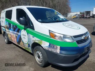 2018 Chevrolet City Express Cargo Van LS with VIN 3N63M0YN6JK691219, listed as a IAAI auction lot 42011258 with 117,531 mi miles. Bid and sale history available at carsss.com. Image 1.