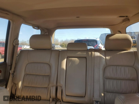 2002 Lexus LX 470 z VIN JTJHT00W123521886, wystawiony jako Copart lot #49223485 z przebiegiem 190 398 mil mil oraz Czysty tytuł • Clean title. Historia ofert i sprzedaży dostępna na DreamBid. Obrazek 10.