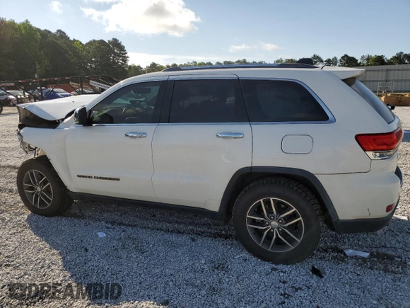 2017 Jeep Grand Cherokee Limited with VIN 1C4RJEBG2HC628390, listed as a Copart auction lot 59921975 with 120,071 mi miles and Salvage title. Bid and sale history available at DreamBid. Image 2.