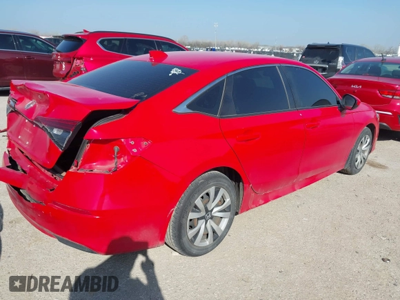 2022 Honda Civic LX z VIN 2HGFE2F25NH513202, wystawiony jako IAAI lot #41803377 z przebiegiem 56 016 mil mil oraz . Historia ofert i sprzedaży dostępna na DreamBid. Obrazek 4.