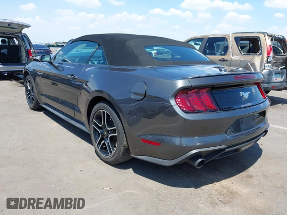 2020 Ford Mustang EcoBoost with VIN 1FATP8UH2L5118958, listed as a IAAI auction lot 42417811 with Not provided miles and . Bid and sale history available at DreamBid. Image 3.