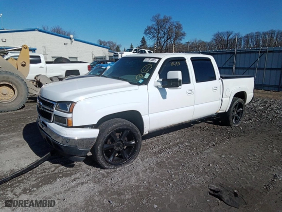 2006 Chevrolet Silverado 1500 LT1 with VIN 2GCEK13T861200827, listed as a Copart auction lot 47781385 with 164,997 mi miles and Salvage Title. Bid and sale history available at carsss.com. Image 1.
