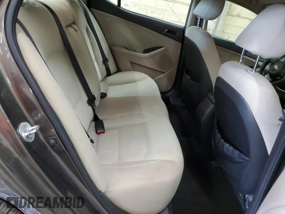 2015 Kia Optima LX with VIN 5XXGM4A76FG398425, listed as a Copart auction lot 62223455 with 136,399 mi miles and Salvage title. Bid and sale history available at DreamBid. Image 10.