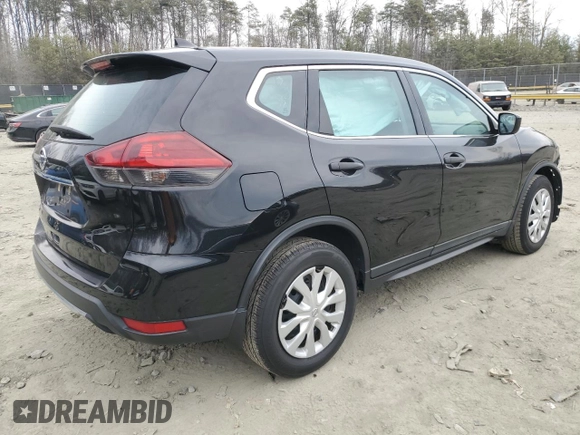 2020 Nissan Rogue S with VIN 5N1AT2MTXLC816935, listed as a Copart auction lot 47088005 with 67,073 mi miles and Salvage Title. Bid and sale history available at carsss.com. Image 3.