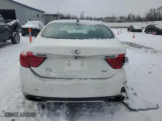 2015 Kia K900 Luxury with VIN KNALW4D41F6022043, listed as a Copart auction lot 87596305 with 80,853 mi miles and Salvage Title. Bid and sale history available at carsss.com. Image 6.