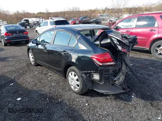 2014 Honda Civic Sedan LX with VIN 19XFB2F59EE021804, listed as a IAAI auction lot 41032926 with 91,634 mi miles. Bid and sale history available at carsss.com. Image 3.