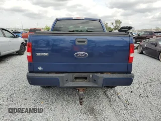 2008 Ford F-150 STX with VIN 1FTRX12W68FB55946, listed as a Copart auction lot 50405005 with 126,841 mi miles and Clean Title. Bid and sale history available at carsss.com. Image 6.