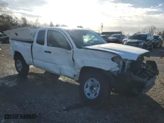 2021 Toyota Tacoma 2WD SR with VIN 3TYRX5GN9MT025780, listed as a Copart auction lot 48415165 with 0 mi miles and Salvage Title. Bid and sale history available at carsss.com. Image 4.