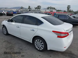 2015 Nissan Sentra S with VIN 3N1AB7AP8FY302706, listed as a IAAI auction lot 42039775 with 148,694 mi miles. Bid and sale history available at carsss.com. Image 3.