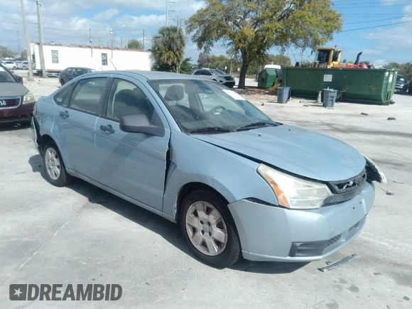 2008 Ford Focus S with VIN 1FAHP34N68W149713, listed as a IAAI auction lot 35985907 with 139,029 mi miles. Bid and sale history available at carsss.com. Image 1.