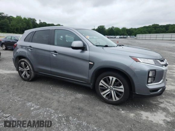 2020 Mitsubishi Outlander ES with VIN JA4AP3AU9LU021858, listed as a Copart auction lot 58793345 with 102,995 mi miles and Salvage title. Bid and sale history available at DreamBid. Image 4.