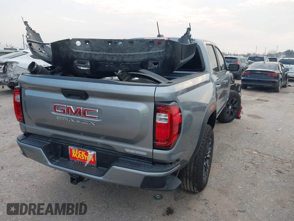 2024 GMC Canyon 2WD Elevation with VIN 1GTP5BEK6R1108099, listed as a IAAI auction lot 41686878 with 3,532 mi miles. Bid and sale history available at carsss.com. Image 4.