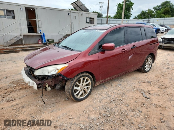 2012 Mazda 5 Grand Touring with VIN JM1CW2DL1C0143460, listed as a Copart auction lot 63488595 with 172,710 mi miles and Non repairable. Bid and sale history available at DreamBid. Image 1.