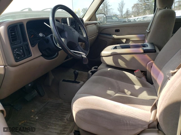 2003 Chevrolet Silverado 1500 LS with VIN 2GCEK19V431254033, listed as a Copart auction lot 49028505 with 163,032 mi miles and Clean Title. Bid and sale history available at carsss.com. Image 7.