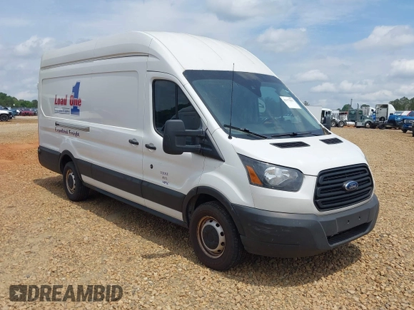 2019 Ford Transit with VIN 1FTBW3XM5KKA65144, listed as a IAAI auction lot 42177817 with 531,306 mi miles and . Bid and sale history available at carsss.com. Image 1.