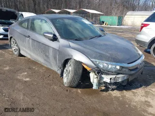 2017 Honda Civic Coupe LX-P with VIN 2HGFC4B03HH305863, listed as a IAAI auction lot 41415911 with 161,130 mi miles. Bid and sale history available at carsss.com. Image 1.