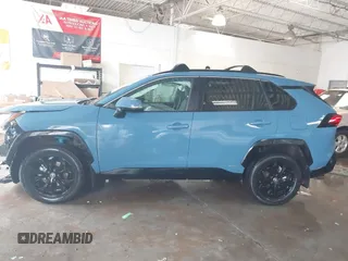 2022 Toyota RAV4 Hybrid SE with VIN 4T3T6RFV3NU089343, listed as a IAAI auction lot 41223554 with 50,589 mi miles and . Bid and sale history available at DreamBid. Image 14.