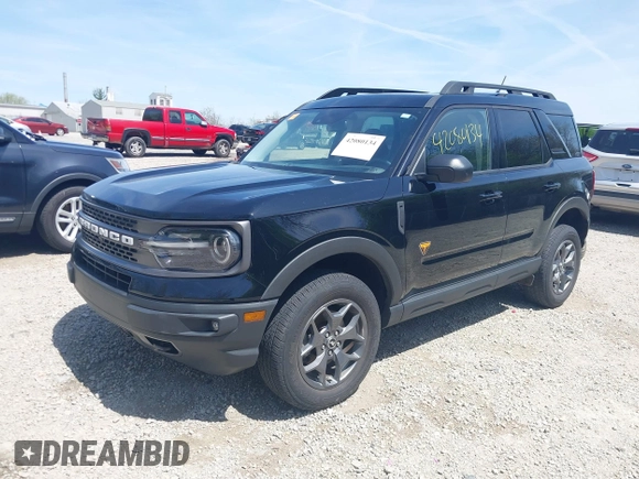 2021 Ford Bronco Sport Badlands z VIN 3FMCR9D98MRA67396, wystawiony jako IAAI lot #42080134 z przebiegiem 52 300 mil mil oraz . Historia ofert i sprzedaży dostępna na DreamBid. Obrazek 19.