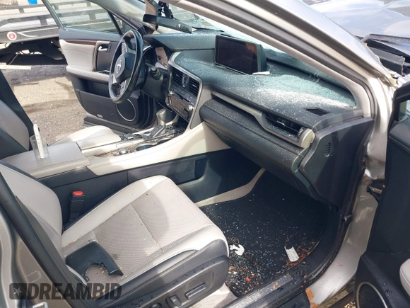 2019 Lexus RX 350 with VIN 2T2BZMCA4KC208459, listed as a IAAI auction lot 41141438 with 39,349 mi miles and . Bid and sale history available at DreamBid. Image 5.