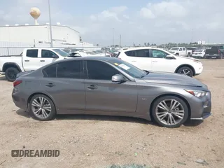 2021 Infiniti Q50 Sensory with VIN JN1EV7CP5MM703829, listed as a IAAI auction lot 41951117 with 60,314 mi miles and . Bid and sale history available at DreamBid. Image 14.