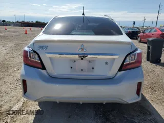 2023 Mitsubishi Mirage ES with VIN ML32FUFJXPHF03972, listed as a Copart auction lot 56458455 with 68,020 mi miles and Salvage title. Bid and sale history available at DreamBid. Image 6.