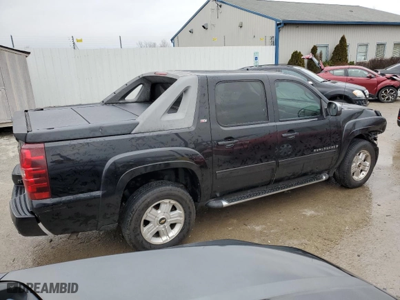2009 Chevrolet Avalanche LT w/2LT with VIN 3GNFK22009G237701, listed as a Copart auction lot 44897845 with 184,333 mi miles and Salvage Title. Bid and sale history available at carsss.com. Image 3.
