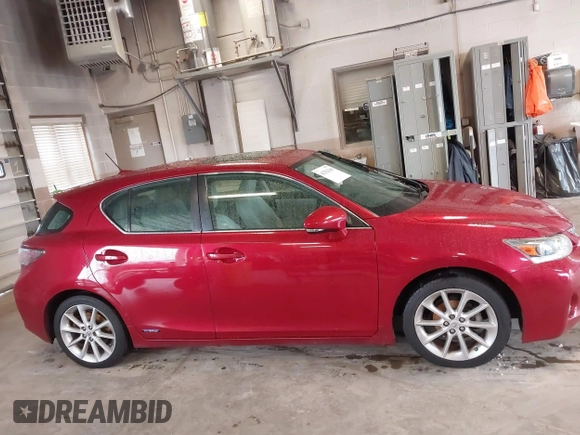 2011 Lexus CT 200h with VIN JTHKD5BH2B2036467, listed as a IAAI auction lot 42323360 with 149,963 mi miles and . Bid and sale history available at DreamBid. Image 13.