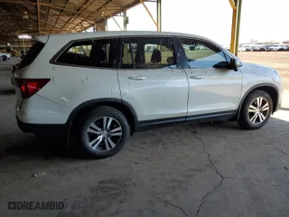 2018 Honda Pilot EX-L with VIN 5FNYF5H51JB016743, listed as a Copart auction lot 46347275 with 106,433 mi miles and Salvage Title. Bid and sale history available at carsss.com. Image 3.