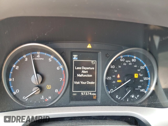 2018 Toyota RAV4 LE with VIN JTMBFREV5JJ736492, listed as a Copart auction lot 63794335 with 97,374 mi miles and Clean title. Bid and sale history available at DreamBid. Image 9.