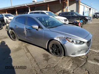 2016 Mazda 3 i Sport with VIN 3MZBM1K77GM261885, listed as a Copart auction lot 47854805 with 94,994 mi miles and Salvage Title. Bid and sale history available at DreamBid. Image 4.