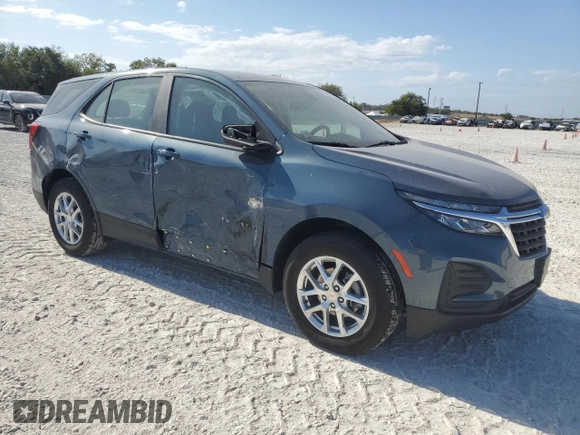 2024 Chevrolet Equinox LS with VIN 3GNAX5EG8RL294774, listed as a Copart auction lot 75315874 with 19,073 mi miles and Salvage Title. Bid and sale history available at carsss.com. Image 4.