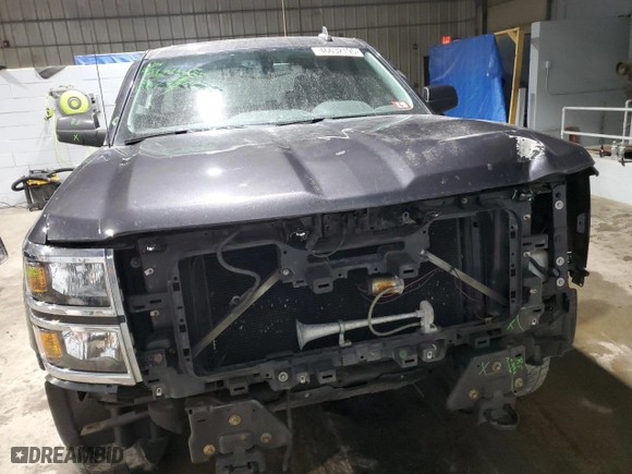 2015 Chevrolet Silverado 1500 LT with VIN 1GCVKREC5FZ407405, listed as a Copart auction lot 46632195 with 119,348 mi miles and Salvage Title. Bid and sale history available at carsss.com. Image 5.