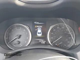 2019 Infiniti Q50 3.0t LUXE with VIN JN1EV7APXKM542829, listed as a IAAI auction lot 41146340 with 43,708 mi miles. Bid and sale history available at carsss.com. Image 7.
