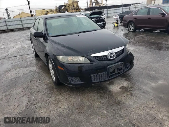 2006 Mazda 6 i with VIN 1YVFP80C465M00681, listed as a Copart auction lot 48023945 with 157,555 mi miles and Salvage Title. Bid and sale history available at carsss.com. Image 10.