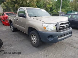 2007 Toyota Tacoma with VIN 5TENX22N87Z451225, listed as a IAAI auction lot 41996743 with 184,381 mi miles and . Bid and sale history available at DreamBid. Image 1.