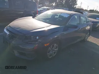 2017 Honda Civic Sedan LX with VIN 19XFC2F65HE209813, listed as a IAAI auction lot 41049476 with 61,482 mi miles. Bid and sale history available at carsss.com. Image 18.